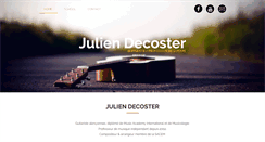 Desktop Screenshot of jdguitare.com